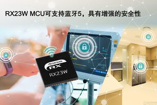 瑞薩電子推出32位RX23W微控制器，為物聯網終端設備提供藍牙5.0網絡支持